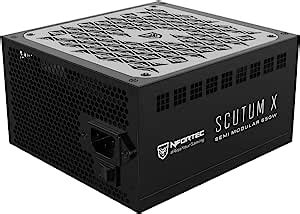 Nfortec SCUTUM X Power Supply 650W Semi Modular ATX 80 Bronze 140mm