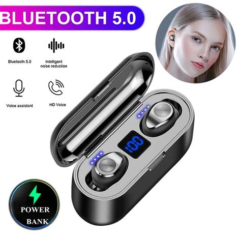 Ripley AudÍfonos Seisa F9 TÁctil Caja PequeÑa Bluetooth F9 TÁctiles