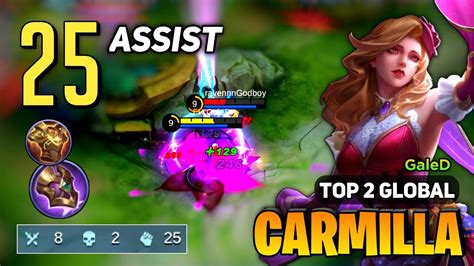 Tanky Roamer Carmilla Best Build Carmilla Top Global Gameplay