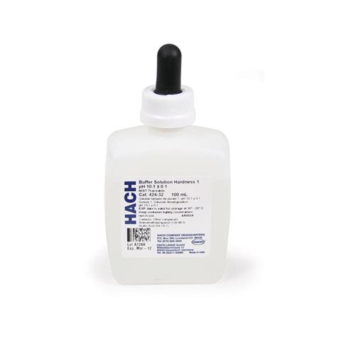 Hardness 1 Buffer Solution PH 10 100mL H 424 32 NC Labs Products