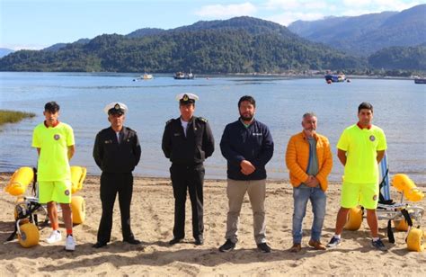 Puerto Cisnes autorizan funcionamiento de única playa apta para el