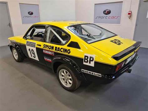 Opel Kadett GTE Groupe 2 pièces et voitures de course à vendre de