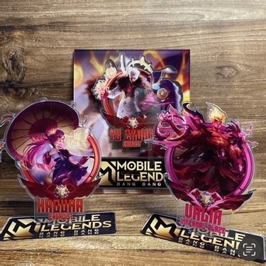 Jual Mobile Legends Acrylic Standee Pajangan Mobile Legends Mobile