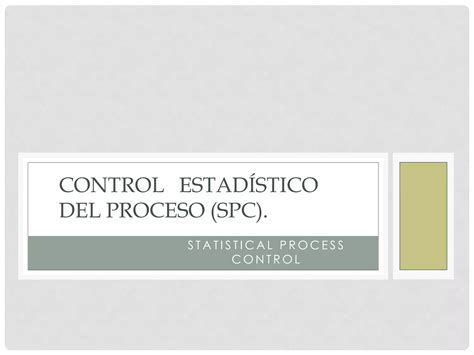 Diagramas Pareto Y Causa Efecto Spc Ppt Descarga Gratuita