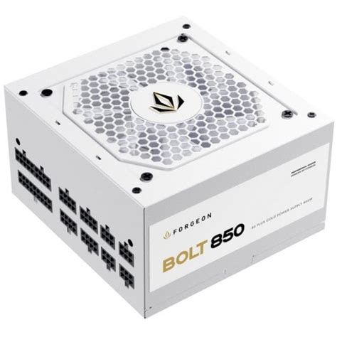 Forgeon Bolt PSU 850W Gold Full Modular Branca PcComponentes Pt