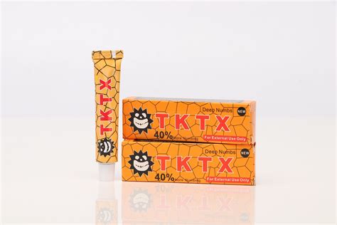 Tktx Yellow Numb Cream New Version Original High Quality Tattoo