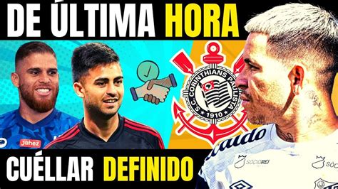 CORINTHIANS ACERTA DETALHES CUÉLLAR MAS VALOR TRAVA NEGÓCIO