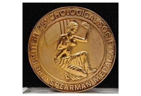 Spearman Medal is retired | BPS