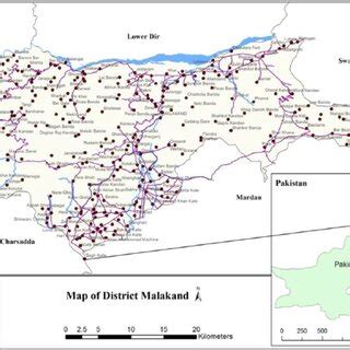 Map of District Malakand, Pakistan. | Download Scientific Diagram