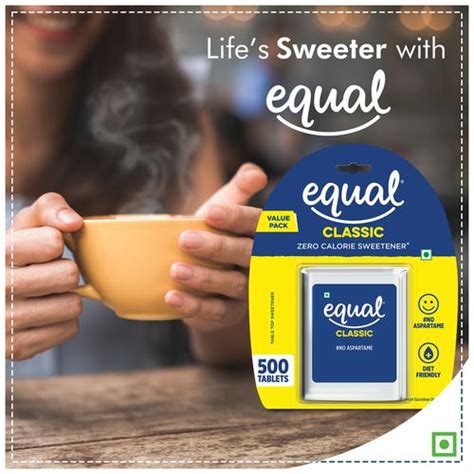 Buy Equal Classic Zero Calorie Sweetener - No Aspartame, Diet-Friendly ...