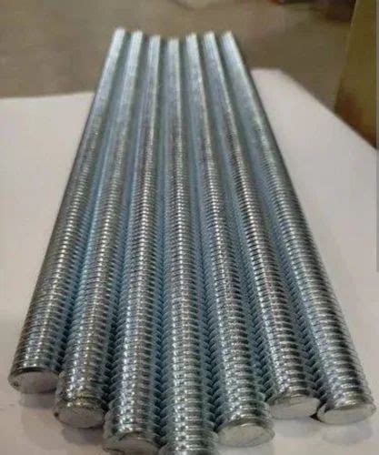 Mild Steel Galvanized Zinc Coated Gi Full Threaded Rod 12mm X 3 Mtre