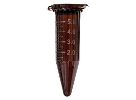 5 ML Microcentrifuge Tubes Sterile Amber SSI Bio