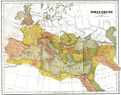 Roman Civilization Map