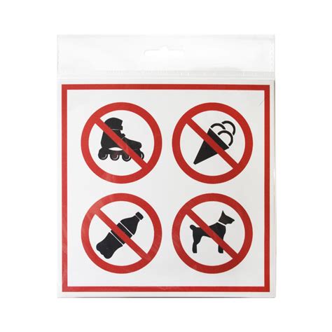 Табличка С предметами не входить 130х130 364168 купить с доставкой в ...