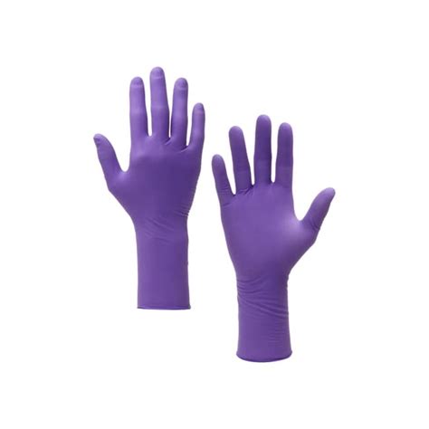 Kimberly Clark Kimtech Purple Nitrile Xtra Ambidextrous Gloves Fisher