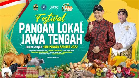 Festival Pangan Lokal Jawa Tengah Menyambut Hari Pangan Sedunia Dinas