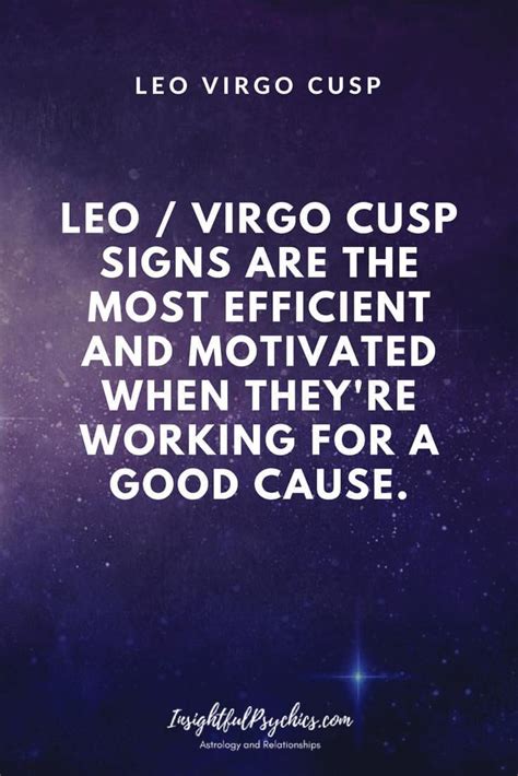 Leo Virgo Cusp Are The Most Efficient And Motivated When Theyre