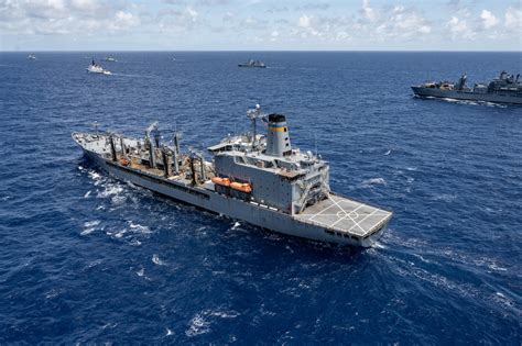 Dvids Images Multinational Ships Sail In Formation During Rimpac