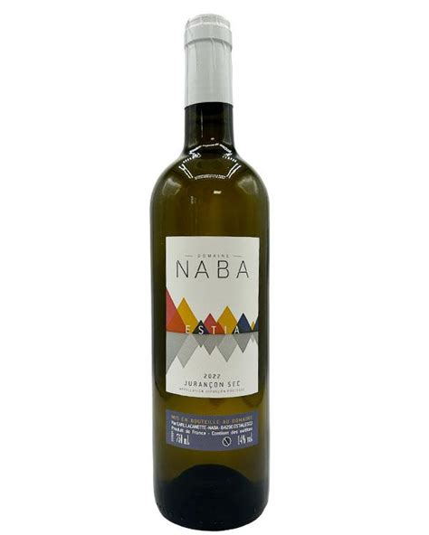 Vin Blanc Domaine Naba Juran On Sec Estia Cl La