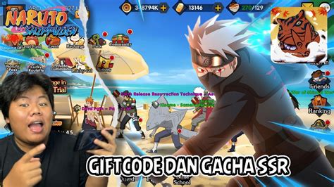 Mencoba Gacha Ninja Ssr Dan Redeem Gift Code Di Game Naruto Yang