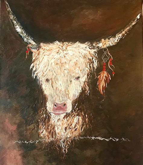 Hereford Bull Painting By Debra Reed Pixels