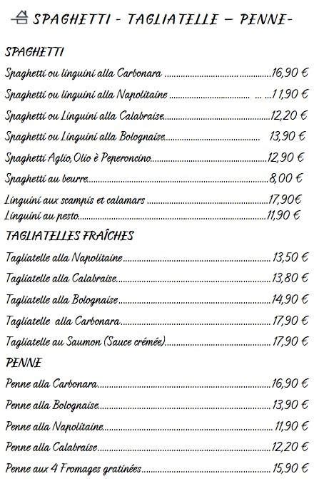 Menu Au La Romana Pizzeria Maizi Res L S Metz