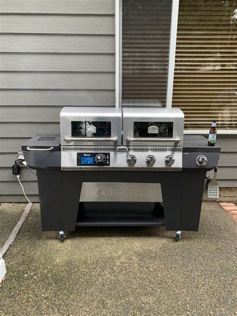 Cuisinart Twin Oaks Dual Function Pellet And Propane Gas Grill