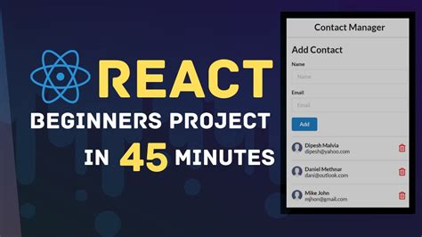 Learn React JS Fundamentals With Project React Tutorials For Beginners