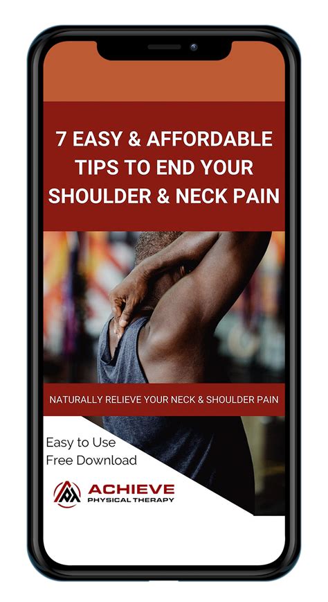 Naturally Relieve Your Shoulder And Neck Pain Achieve Physical Therapy Llc