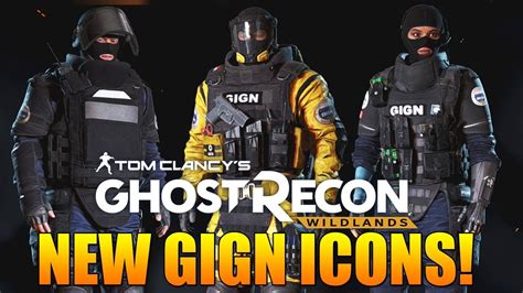 New Gign Icons Twitch Lion And Rook Ghost Recon Wildlands Pvp New