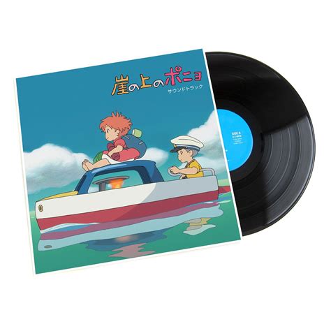 Joe Hisaishi Ponyo On The Cliff By The Sea Soundtrack Japan 2xlp