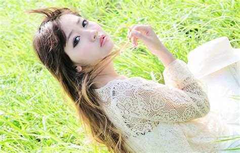 Wallpaper eyes hair dress brunette Asian for mobile and desktop section девушки resolution