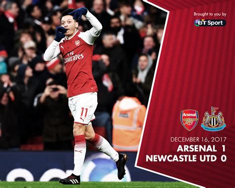 Tapeta Z Meczu Z Newcastle United KANONIERZY Arsenal Londyn