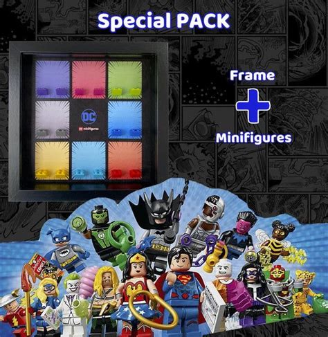 Special Pack Dc Super Heroes Lego Minifigures Complete Collection