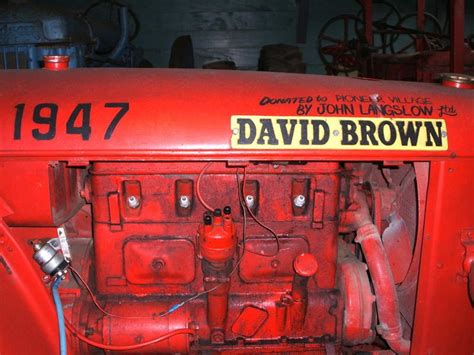 David Brown Tractor in Barn; 35 | eHive