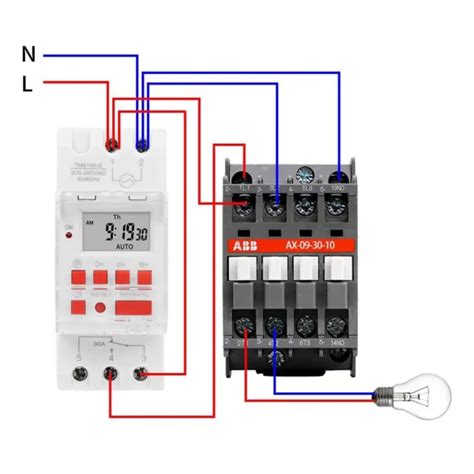 Interrupteur De Minuterie Programmable Cran Lcd A Prolonger La Dur E