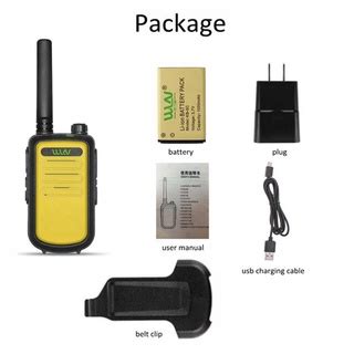 Set Of Wln Kd C Uhf Mhz Channel Two Way Walkie Talkie