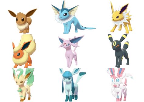 Pokemon Sword And Shield Eeveelution Bundle 6iv Ev Trained Pokemon4ever