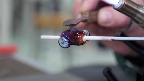 Ocean Anemone Bead, A Professional Video Tutorial for Lampwork Bead ...