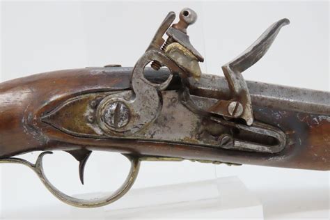 Unmarked Flintlock Pistol 55 Candr Antique003 Ancestry Guns