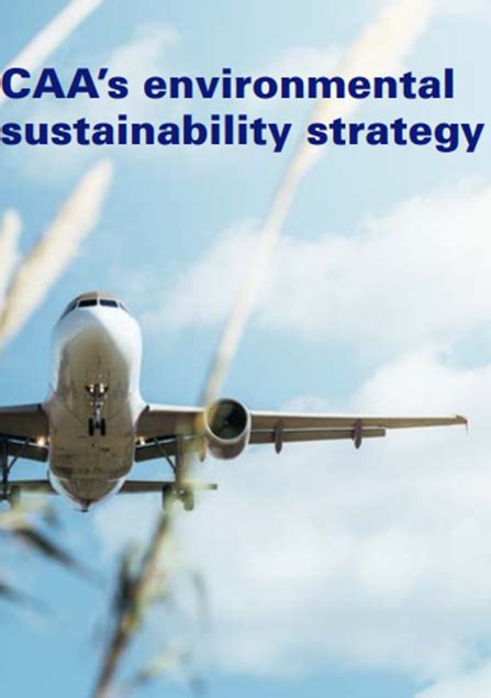 Caas Environmental Sustainability Strategy Civil Aviation Authority