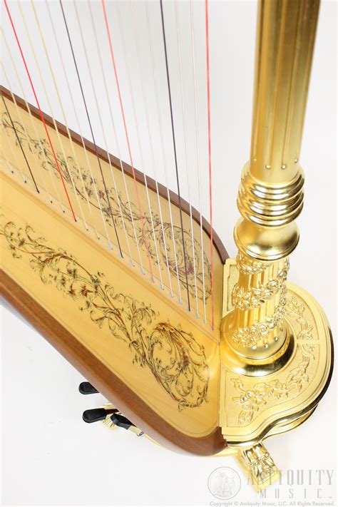 Venus Aquilan 47 String Concert Grand Pedal Harp