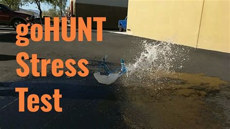 Water Bladder Buster — Gohunt Gear Stress Test Youtube