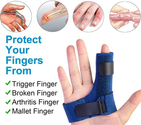 Sumifun Finger Brace Splint For Trigger Finger Arthritis Pain