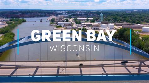 Green Bay Wisconsin 4k Drone Footage Youtube