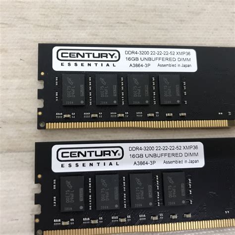 Yahooオークション Century 16gb Ddr4 3200 X2枚 C1944