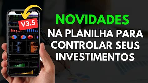 Novidades Na Planilha De Investimentos Agora É PossÍvel Filtrar O GrÁfico De Dividendos Por