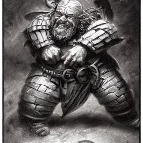 Dnd Dwarf Dragging Big Sack By Paul Bonner Stable Diffusion Openart