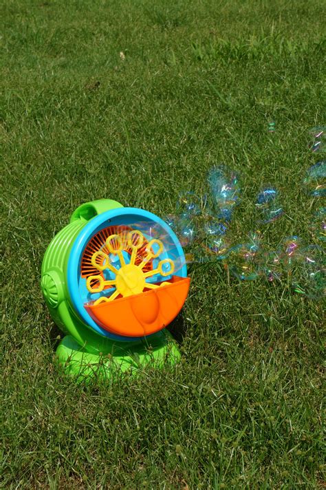 Play Day Mega Bubble Blower Battery Operated Bubble Blowing Toy