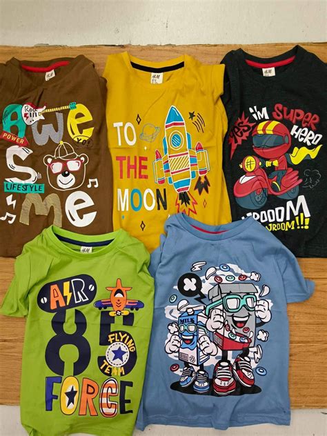 100% COTTON BOY KIDS TEES SIZES 2YRS TO 12YRS OLD | Lazada PH